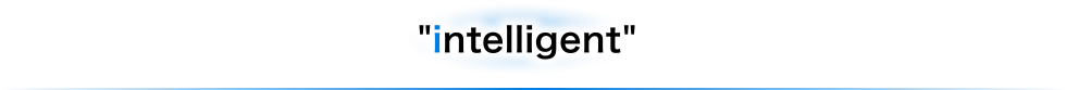 Siセンサーコンロは、3つの "S" と "intelligent" でできています。